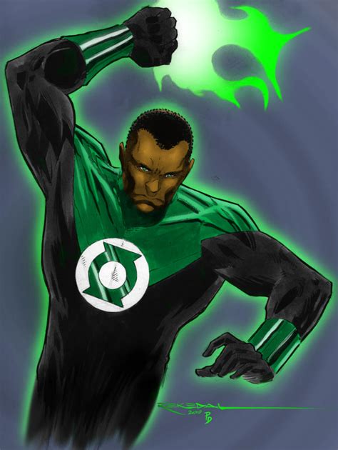 Green Lantern John Stewart by statman71 on DeviantArt