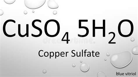 Copper Sulfate Formula