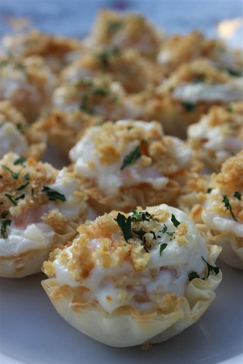 Shrimp & Cream Cheese Mini Fillo Shells | Your Party Tuned Up | Recipes ...