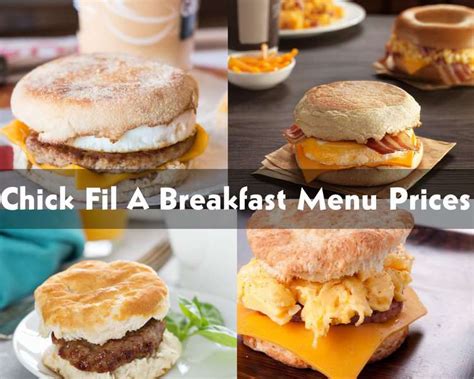 Chick Fil A Breakfast Menu Prices 2023 - Modern Art Catering