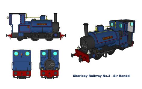 Skarloey Railway No.3 - Sir Handel by The-ARC-Minister on DeviantArt