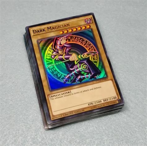 YU-GI-OH! TOURNAMENT READY Yami Yugi Deck Dark Magician Slifer the Sky ...