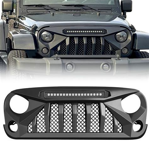 Jeep Wrangler JK Grille Vinyl Overlay Decal Jeep Wrangler Decals ...