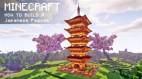 Minecraft: How to build a Ultimate Japanese Pagoda Minecraft Map