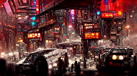 Blade Runner City 4 Digital Art by Mark Mrohs - Fine Art America