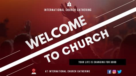 Welcome to church Flyer Template | PosterMyWall