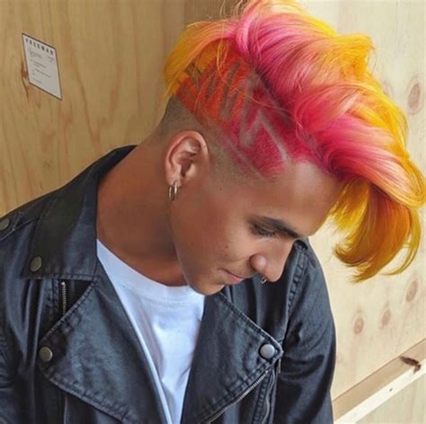 Lookin' like a Starburst 🍓🍊🍋 with Crazy Color | Vibrant hair colors, Hair color brands, Dyed ...