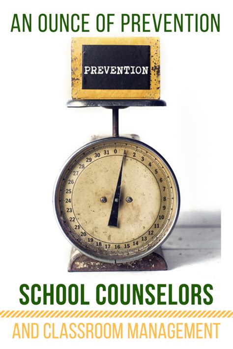 An Ounce of Prevention - Confident Counselors