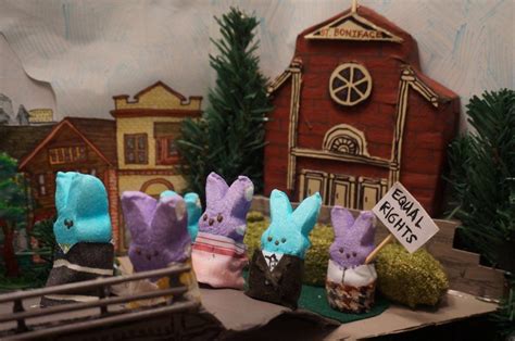 Scenes from Milwaukee’s History Rendered in Peeps