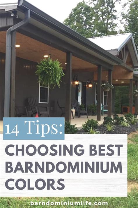 14 Tips for Choosing The Best Barndominium Colors (Exterior & Interior ...