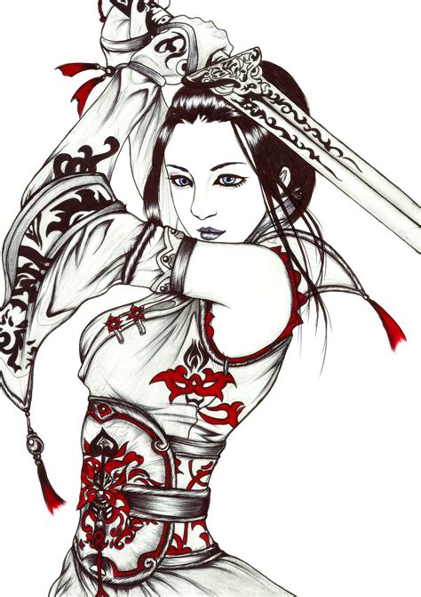 Girl power!!!! | Female samurai tattoo, Japanese warrior tattoo, Female ...