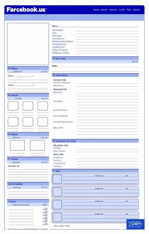 30 Facebook Template for Students – Tate Publishing News