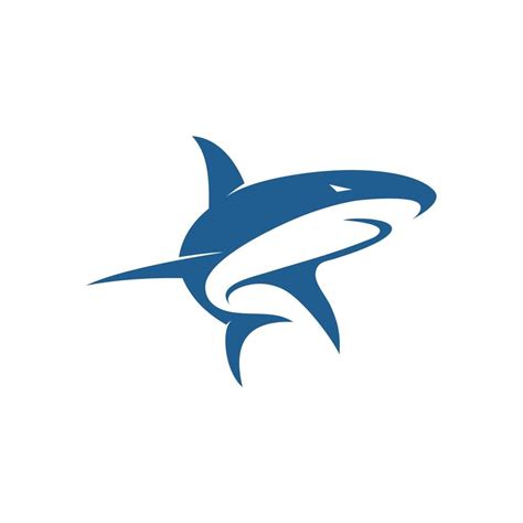 simple shark logo 11631947 Vector Art at Vecteezy