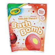 Crayola Color Twist Bath Bomb Orange - Shop Bath & Skin Care at H-E-B