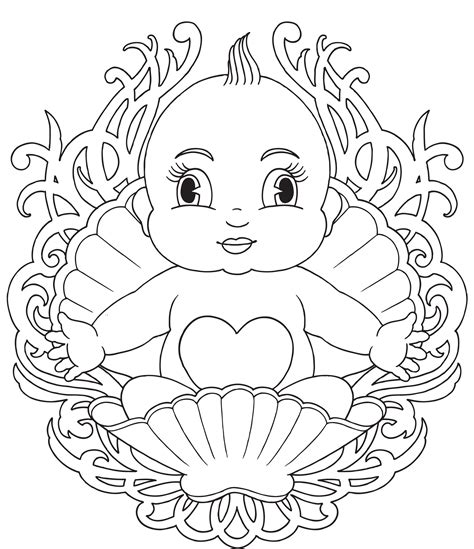 Free Printable Baby Coloring Pages For Kids