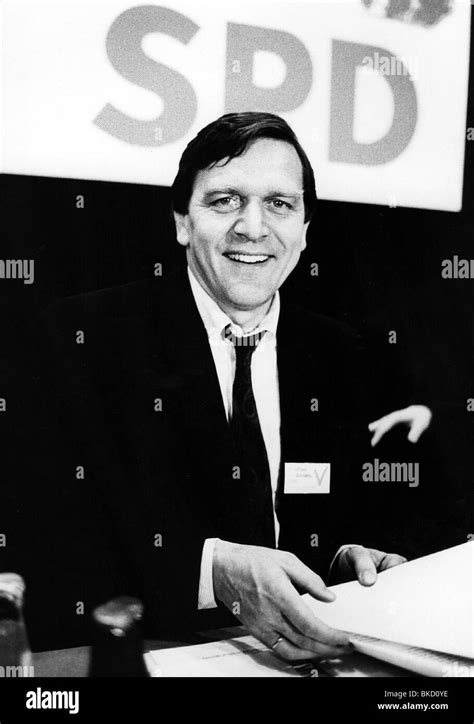 Gerhard schroeder chancellor Black and White Stock Photos & Images - Alamy