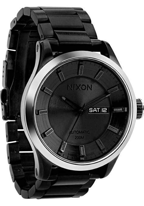 Nixon Automatic II -All Black | Watches.com