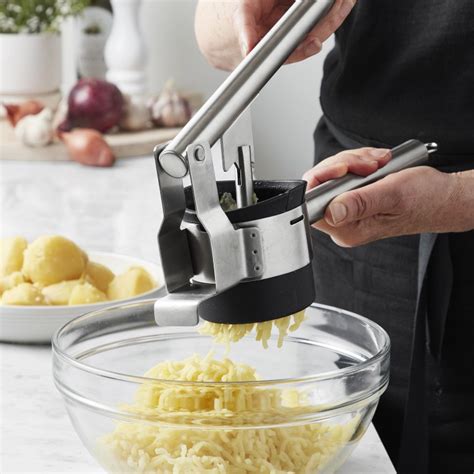 All-Clad Stainless-Steel Potato Ricer | Williams Sonoma