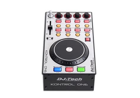 DJ Tech Kontrol One Professional DJ Controller with Touch Sensitive Jog ...