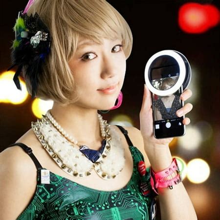 Portable Selfie Light Ring Clip Luminous Lamp LED Flash Light Phone Ring | Walmart Canada