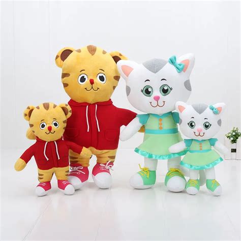 20cm 30cm Daniel Tiger's Neighborhood Stuffed Animals Daniel Tiger ...