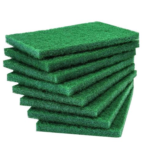 Polyster 10mm Green Scrub Pad, For Kitchen, Size: 4 X 6 Inches at Rs 3.43/piece in Kanpur