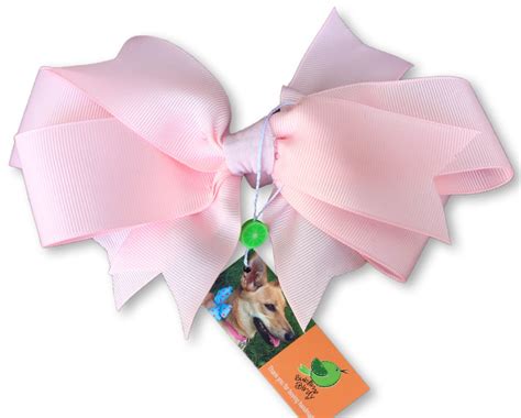 Dog Bow for Large collars Removable dog bow for by SublimeBirdy