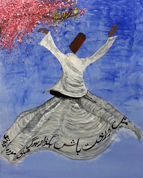 SUFI PAINTING MOLANA RUMI Painting by Abdullah Rahat | Saatchi Art