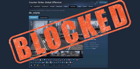 Valve blocks access to de_voyna from Russian IP addresses