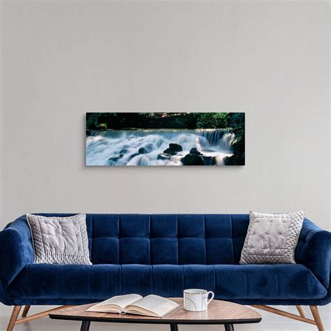 Waterfall in a forest, Aberfeldy Birks, Perthshire, Scotland Wall Art ...