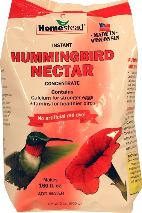 NATURAL POWDER HUMMINGBIRD NECTAR CONCENTRATE 6 CT. - Walmart.com