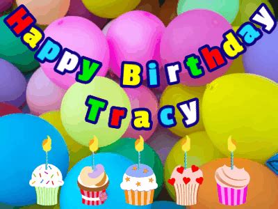 Happy Birthday Tracy GIF 5