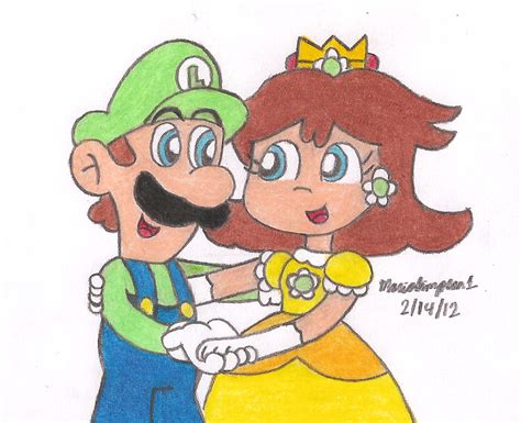 Luigi and Daisy by MarioSimpson1 on DeviantArt