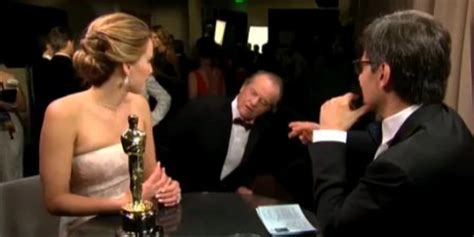 Jack Nicholson Hits on Jennifer Lawrence at the Oscars [VIDEO]