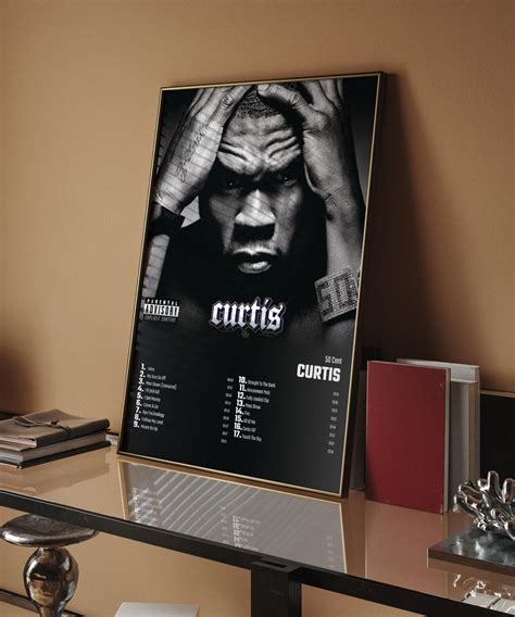 50 Cent Curtis Album Cover Poster for Home Wall Art - Etsy