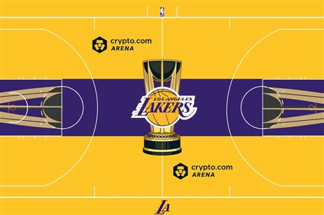 Lakers: New court unveiled for NBA in-season tournament - Silver Screen ...