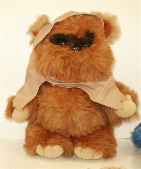 Star Wars Ewok Wicket Plush Toy Doll 1983 by ChickenCoopStamper