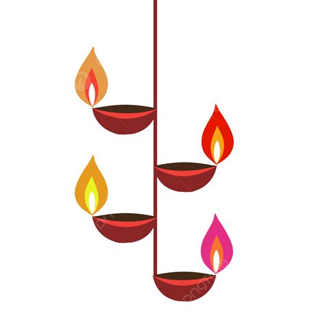 Happy Diwali Diya Hanging, Hanging Diya, Happy Diwali, Diya PNG and ...