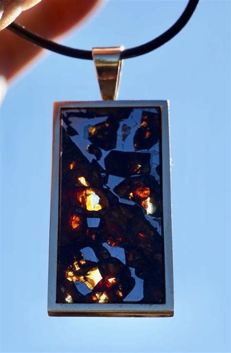 Seymchan PALLASITE Necklace