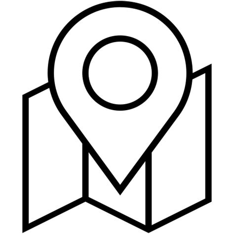 White Location Icon Png #288755 - Free Icons Library