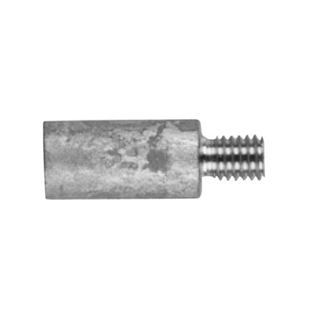 02042: Zinc Pencil Anode for Cummins Diameter 10mm x Length 20mm