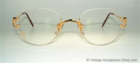 Glasses Cartier Rimless Louis Cartier - 20mm | Vintage Sunglasses