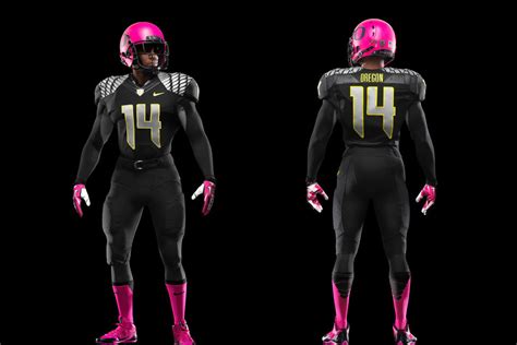 Oregon Football Pays Tribute to Breast Cancer Awareness with Pink ...