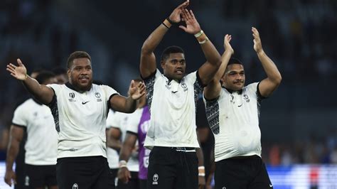 Fiji beats Australia for the first time in 69 years at Rugby World Cup ...