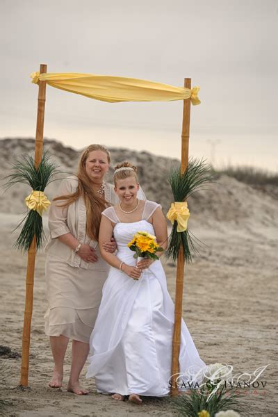 Romantic Beach Wedding Photography in Galveston, Texas