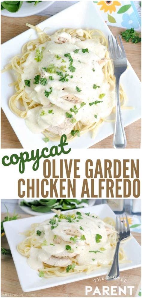 Olive Garden Chicken Alfredo Recipe • The Simple Parent