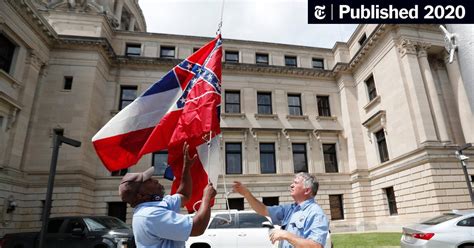 Mississippi Governor Signs Law to Remove Flag With Confederate Emblem ...