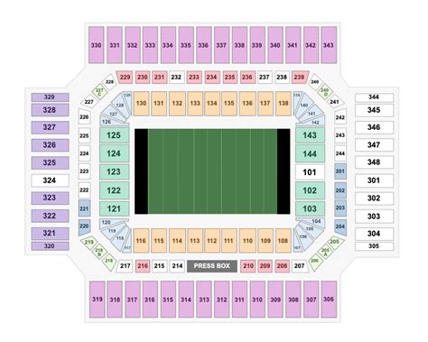 Alamodome Football Seating Chart - Ponasa