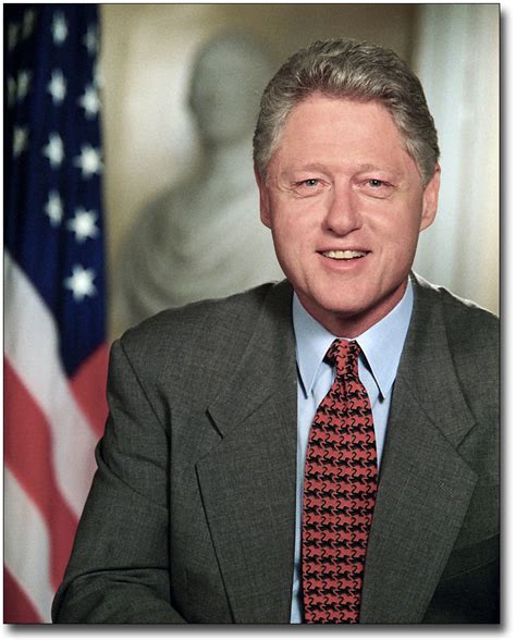 PRESIDENT BILL CLINTON WHITE HOUSE PORTRAIT 8x10 SILVER HALIDE PHOTO PRINT | eBay