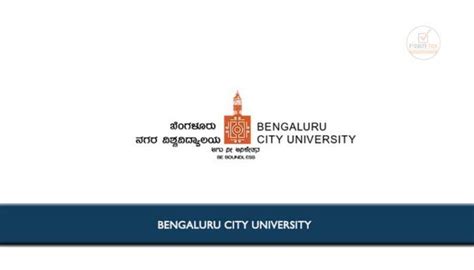 Bengaluru City University Applications are invited from eligible ...